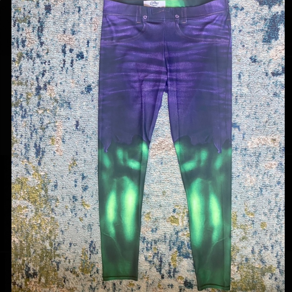 Hulk workout leggings